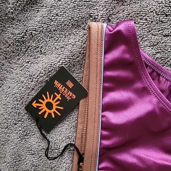 Jean Paul Gaultier Soleil Men's Purple Swimsuit Breifs 48 - Picture 3 of 8